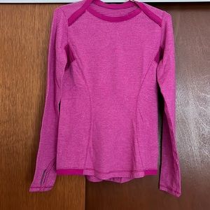 Lululemon Long Sleeve Running Top